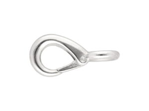 Karabińczyk metalowy 12 mm 0325-0101 nikiel