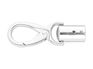 Karabińczyk metalowy 13 mm 325-279 nikiel połysk