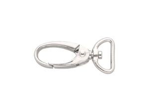 Karabińczyk metalowy 15 mm 0037 krab nikiel połysk