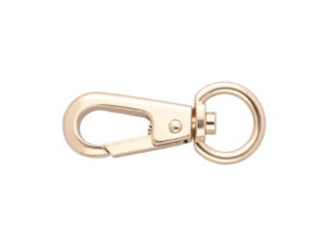Karabińczyk metalowy 15 mm yme3113(0277) jasne złoto