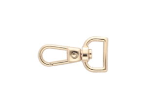 Karabińczyk metalowy 15 x 40 mm yme3113(0277) jasne złoto