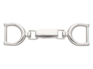 Karabińczyk metalowy 17 mm 0325-0199 nikiel połysk