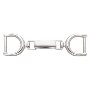 Karabińczyk metalowy 17 mm 0325-0199 nikiel połysk