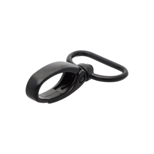 Karabińczyk metalowy 20 mm rf-101 krab czarny mat