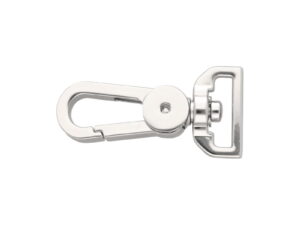 Karabińczyk metalowy 20 mm yme0586(0267) nikiel połysk