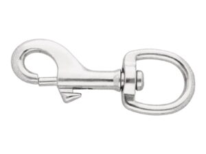 Karabińczyk metalowy 21 mm rf-207 nikiel