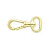 Karabińczyk metalowy 22 mm rf-877 złoty