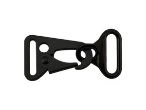 Karabińczyk metalowy 24 mm 0325-0198 czarny mat