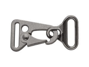 Karabińczyk metalowy 24 mm 0325-0198 czarny połysk