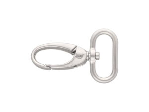 Karabińczyk metalowy 25 mm 0037 krab nikiel mat