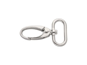 Karabińczyk metalowy 25 mm 0037 krab nikiel połysk