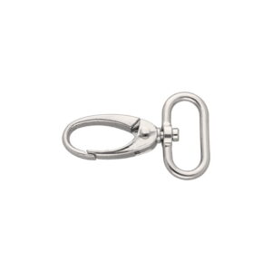 Karabińczyk metalowy 25 mm 0037 krab nikiel połysk