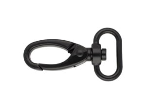 Karabińczyk metalowy 25 mm 0325-0152 krab czarny mat