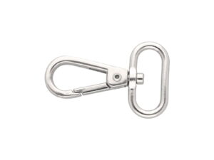 Karabińczyk metalowy 25 mm cf-115 nikiel połysk