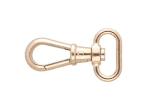 Karabińczyk metalowy 25 mm rf-877 jasnozłoty