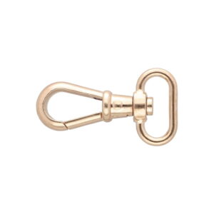 Karabińczyk metalowy 25 mm rf-877 jasnozłoty