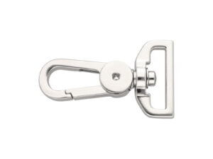 Karabińczyk metalowy 25 mm yme0586(0267a) nikiel połysk