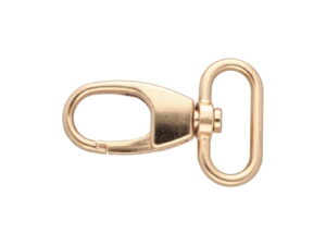 Karabińczyk metalowy 27 mm sx7716a jasne złoto