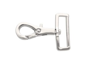 Karabińczyk metalowy 30 mm yme0345(0272) nikiel połysk