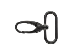 Karabińczyk metalowy 32 mm 0037 krab czarny mat