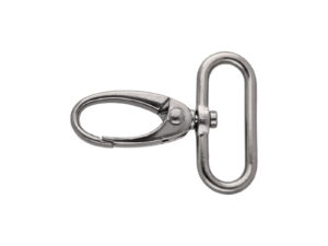 Karabińczyk metalowy 32 mm 0037 krab czarny nikiel