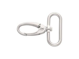 Karabińczyk metalowy 32 mm 0037 krab nikiel mat