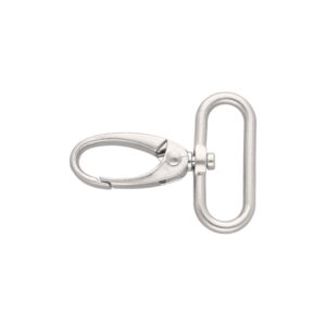 Karabińczyk metalowy 32 mm 0037 krab nikiel mat