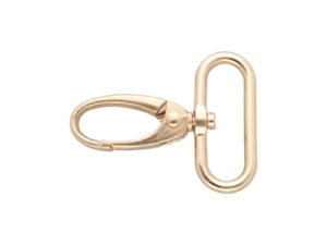 Karabińczyk metalowy 32 mm 0037 krab złoto