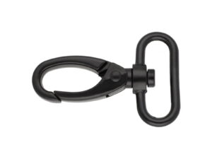 Karabińczyk metalowy 32 mm 0152 krab czarny mat