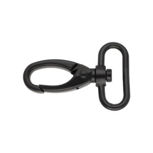 Karabińczyk metalowy 32 mm 0152 krab czarny mat