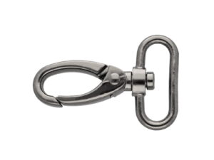 Karabińczyk metalowy 32 mm 0325-0152 krab czarny nikiel