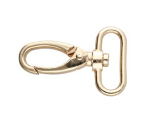 Karabińczyk metalowy 32 mm 0325-0152 krab jasnozłoty