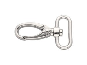 Karabińczyk metalowy 32 mm 0325-0152 krab nikiel połysk