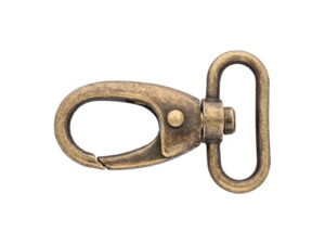 Karabińczyk metalowy 32 mm cf-rn-173 stare złoto