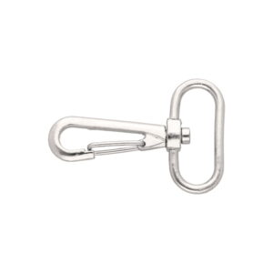 Karabińczyk metalowy 32 mm rf-141 nikiel