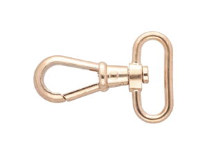 Karabińczyk metalowy 32 mm rf-877 jasnozłoty