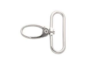 Karabińczyk metalowy 38/45l mm rf-850 krab nikiel