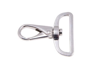 Karabińczyk metalowy 38 mm gz0175 nikiel połysk