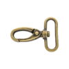 Karabińczyk metalowy 38 mm rf-111 krab stare złoto