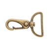 Karabińczyk metalowy 38 mm rf-175 stare złoto