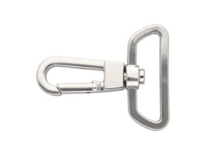 Karabińczyk metalowy 38 mm yme0621(0268) nikiel połysk