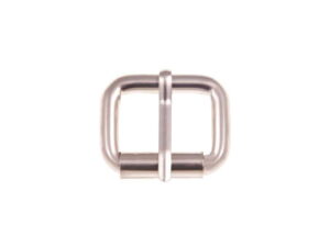 Klamra rymarska jednozaczepowa 27/20/6 mm nikiel mat drut