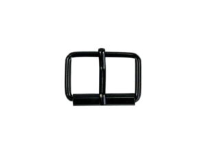 Klamra rymarska jednozaczepowa 30/20/3 mm czarny mat drut