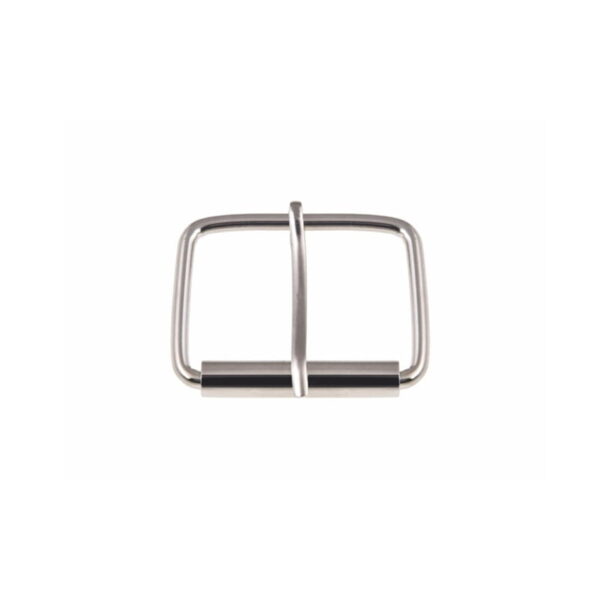 Klamra rymarska jednozaczepowa 35/25/3 mm nikiel drut