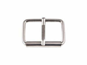 Klamra rymarska jednozaczepowa 40/25/4 mm nikiel drut