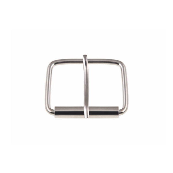 Klamra rymarska jednozaczepowa 40/30/4 mm nikiel drut