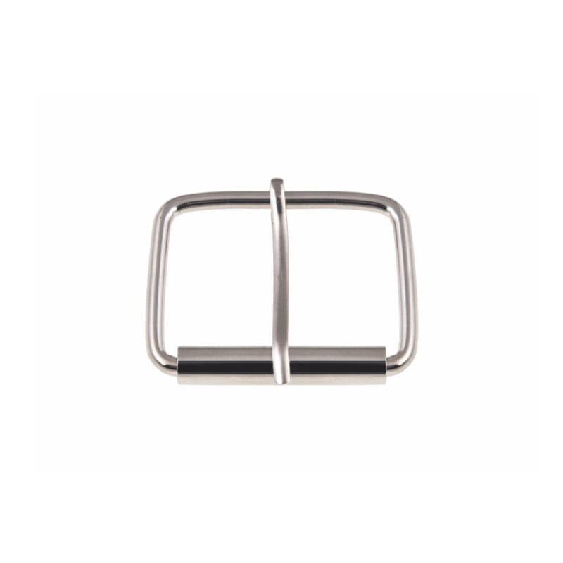 Klamra rymarska jednozaczepowa 40/30/4 mm nikiel drut