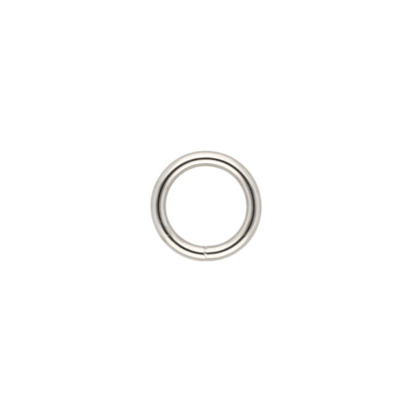 Kółko metalowe 20/4 mm nikiel spawane
