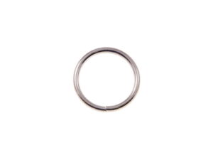 Kółko metalowe 25/3,5 mm nikiel drut