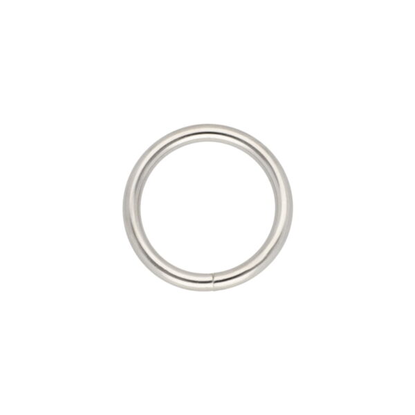 Kółko metalowe 30/4 mm nikiel spawane